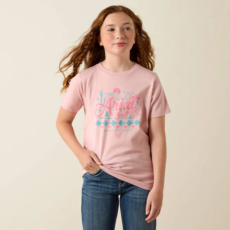 Ariat Girl's Southwest Sunset Short-Sleeve T-Shirt