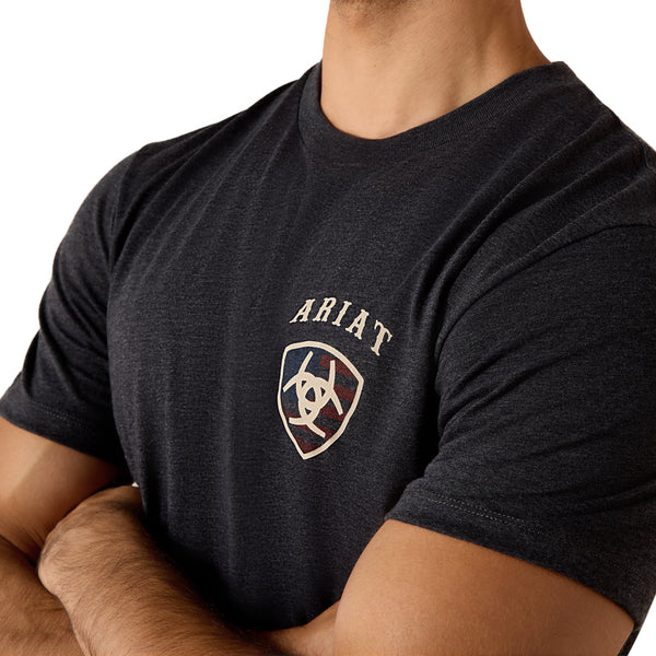 Ariat Men's American Bison Classic Fit T-Shirt - Image 3