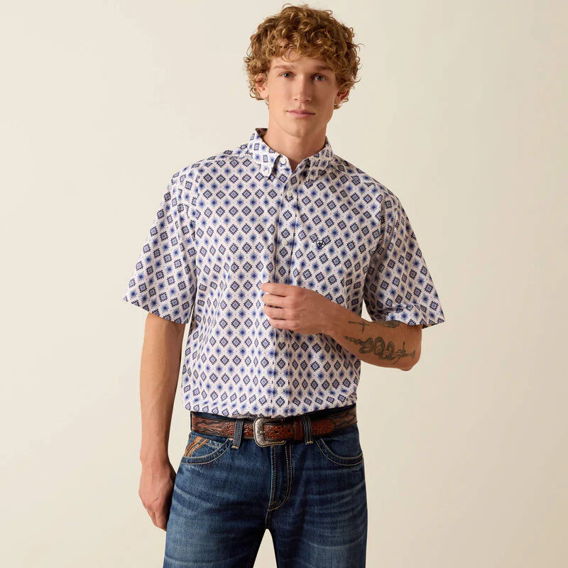 Ariat Men's Baxter Short-Sleeve Classic Fit Shirt