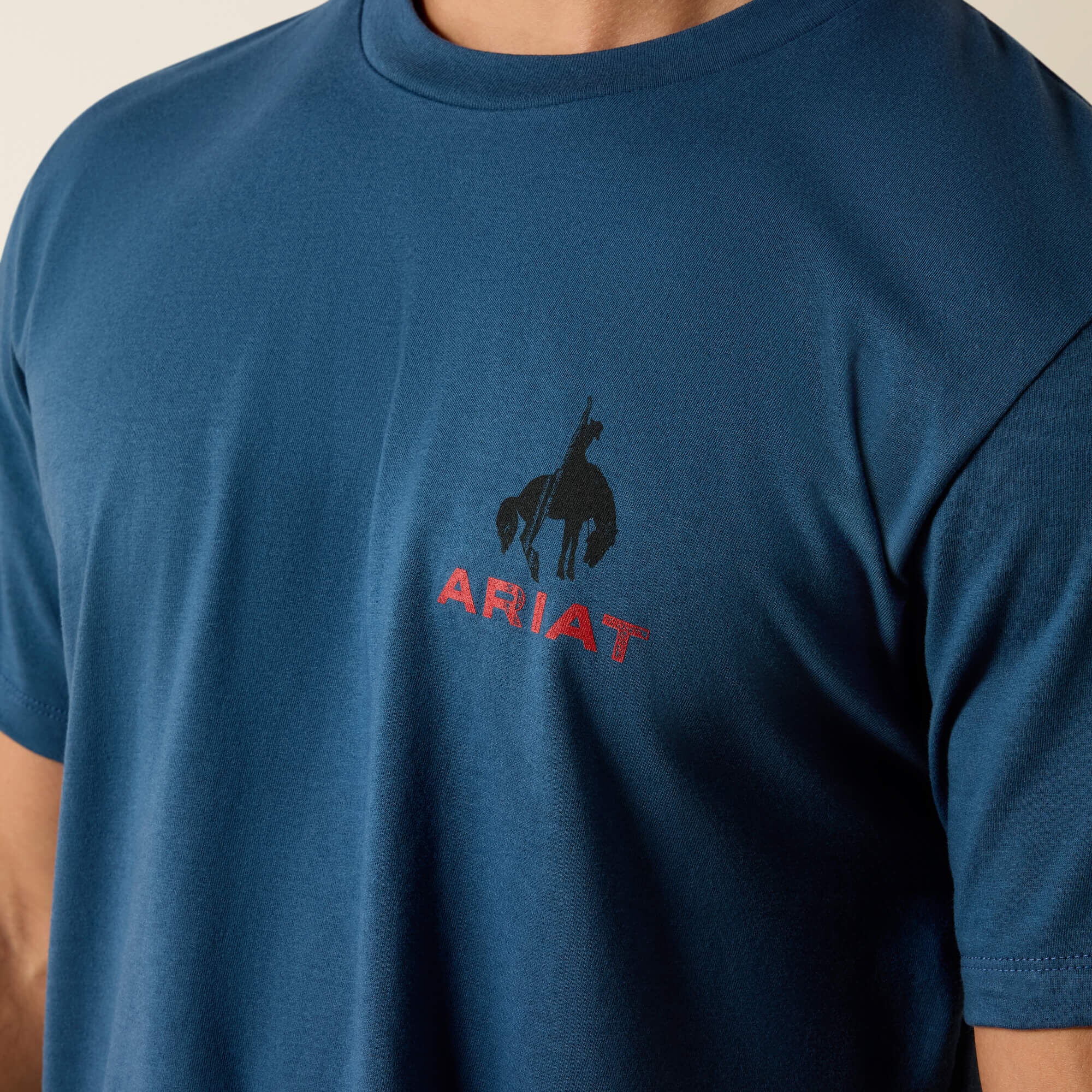 Ariat Men's Flag Bronco Classic Fit Short-Sleeve T-Shirt - Image 2