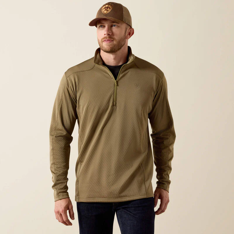Ariat Men's Hex Fleece 1/2 Zip Baselayer