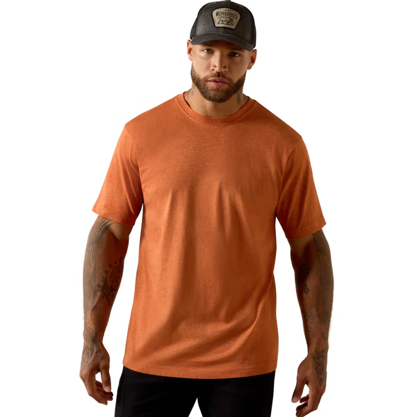 Ariat Men's Rebar Cotton Strong Standard Short-Sleeve T-Shirt