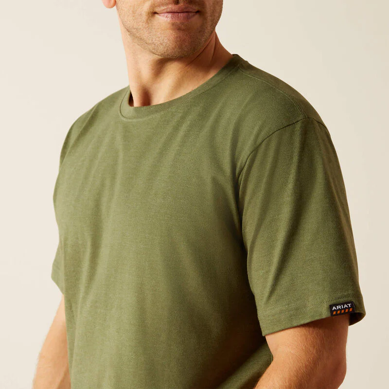 Ariat Men's Rebar Cotton Strong Standard T-Shirt - Image 3
