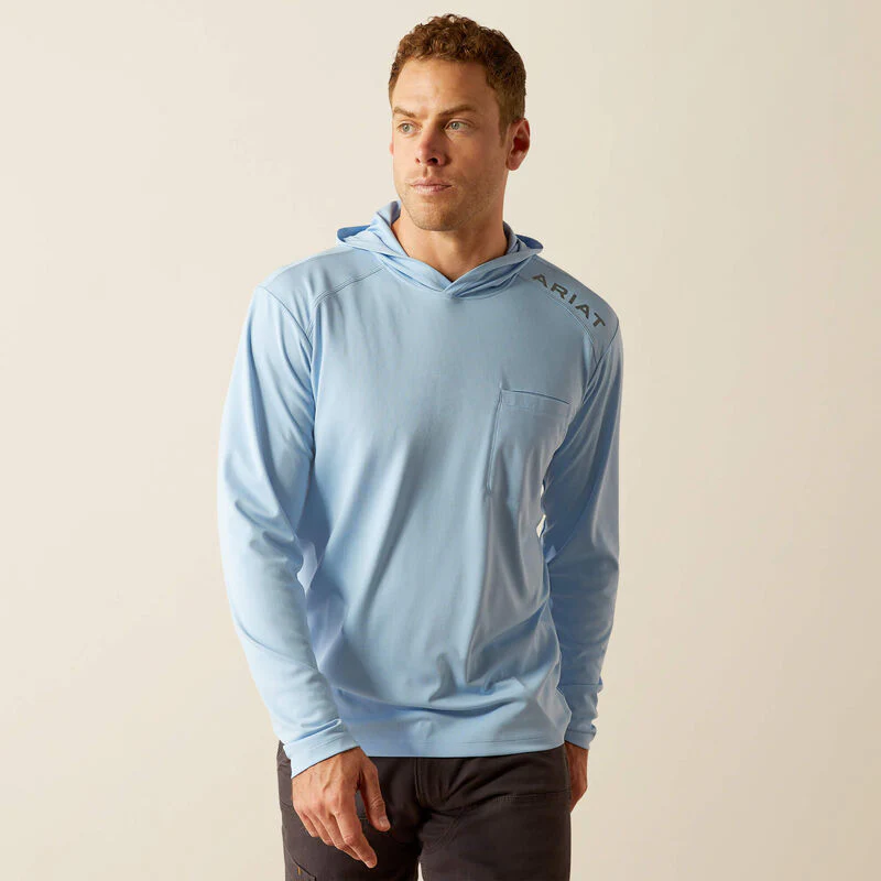 Ariat Men's Rebar Sunblocker Hooded T-Shirt