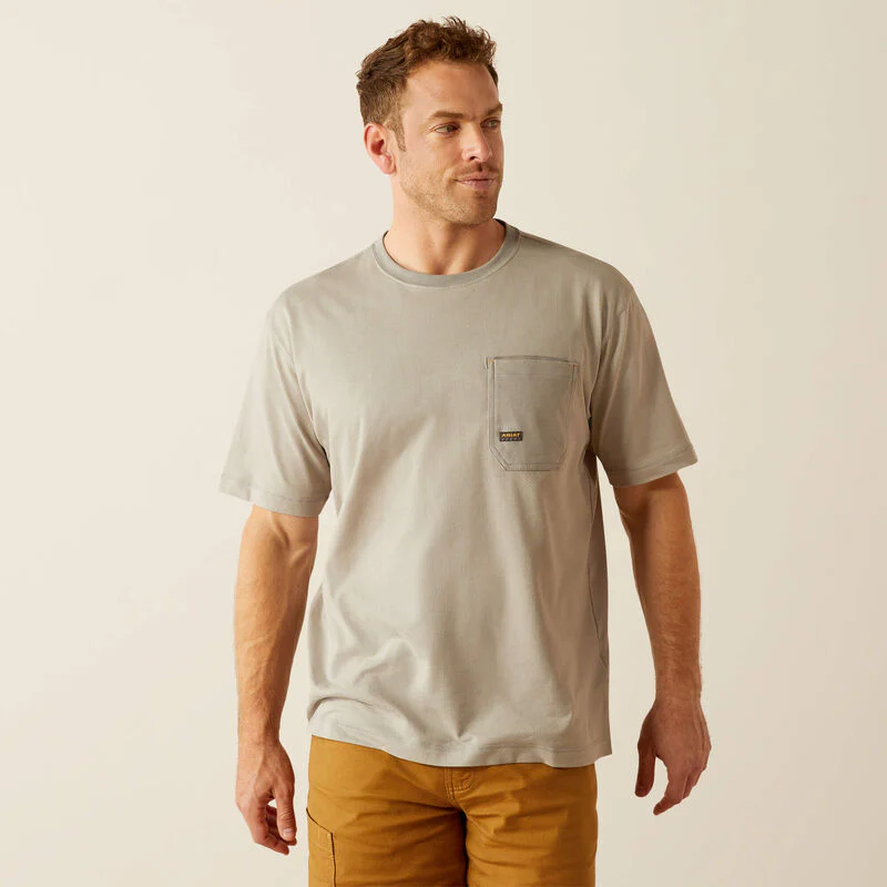Ariat Men's Rebar Workman 360 Airflow T-Shirt - Image 5