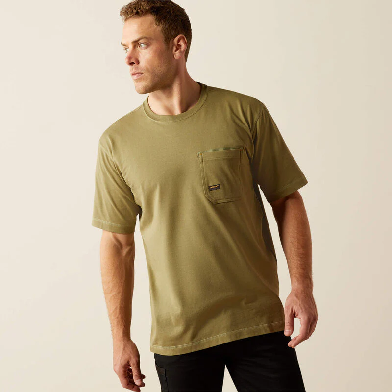 Ariat Men's Rebar Workman T-Shirt - Image 4