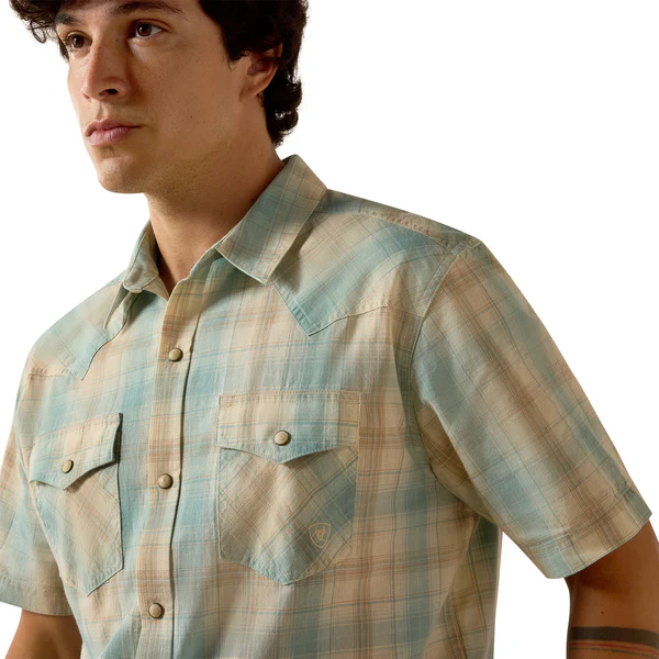 Ariat Men's Retro Hartman Fitted Snap Shirt
