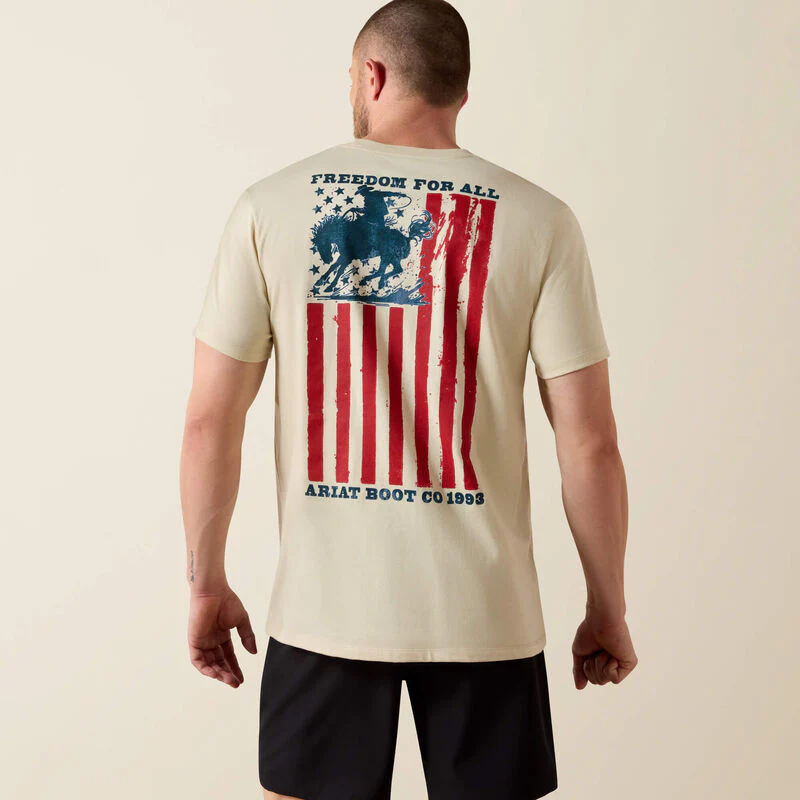 Ariat Men's Split Freedom Painted Classic T-Shirt