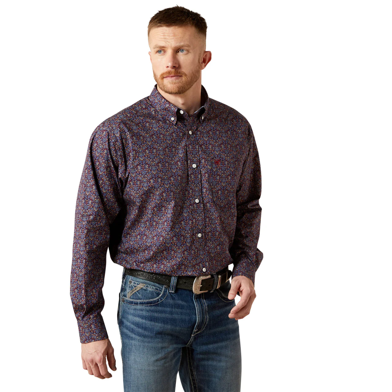 Ariat Men's Wrinkle Free Brendan Classic Fit Shirt