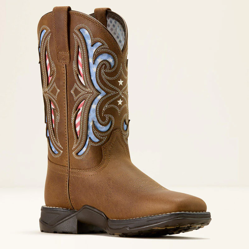 Ariat Women's Anthem Proud VenTEK Square Toe Western Boot