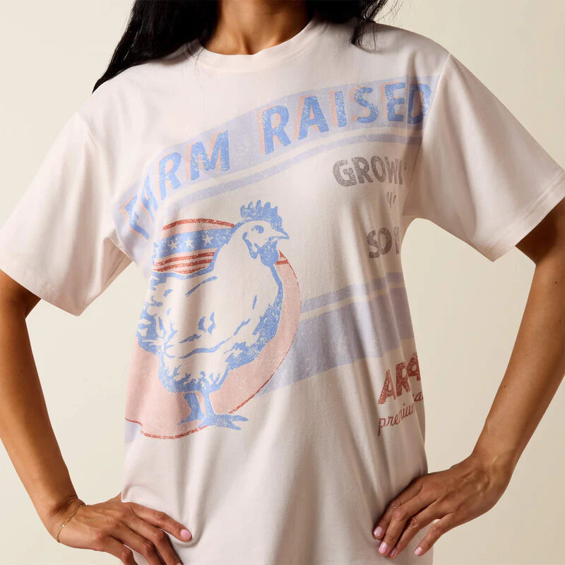 Ariat Women's Farm Raised Short-Sleeve T-Shirt - Image 3