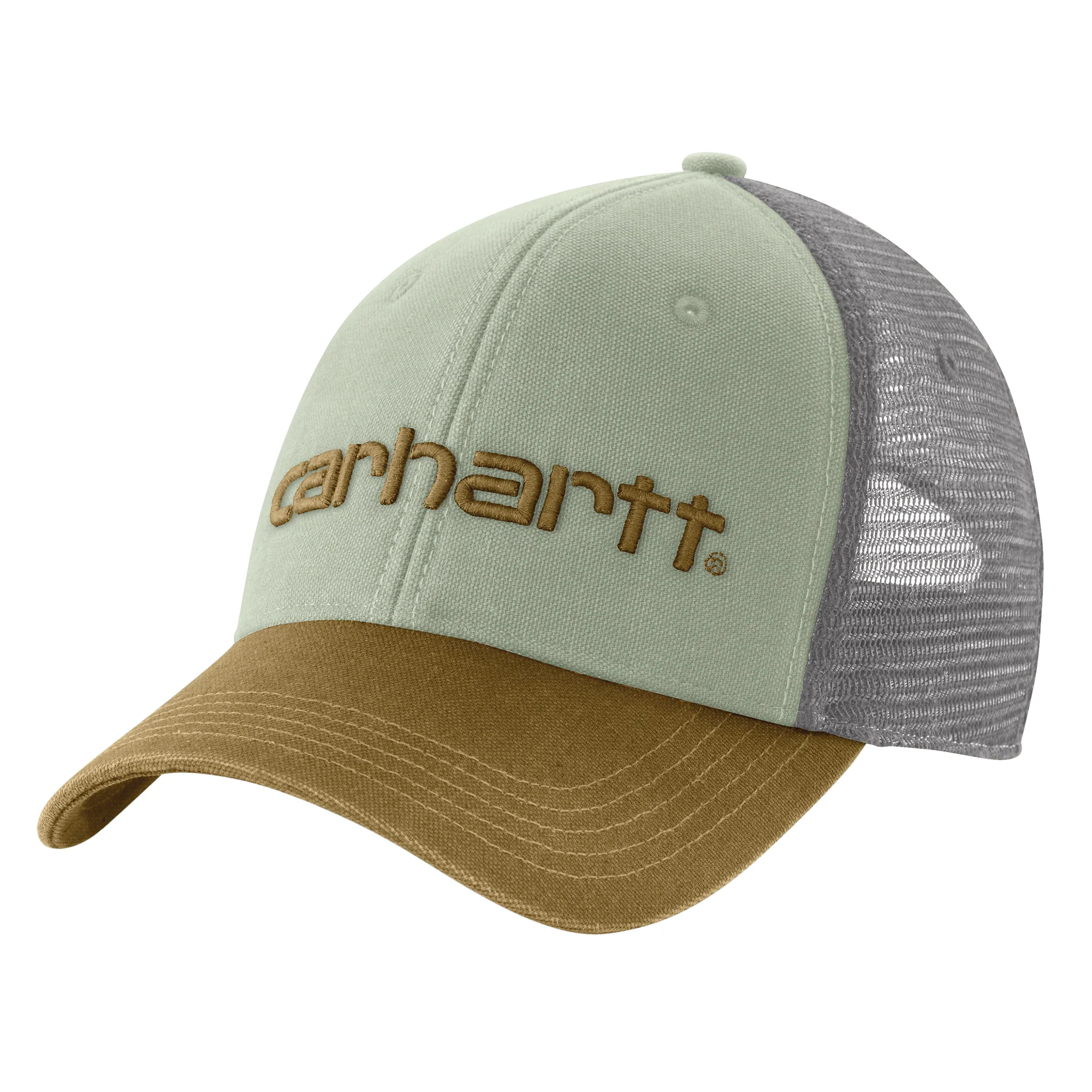 Carhartt Canvas Mesh-Back Logo Graphic Cap - Image 2