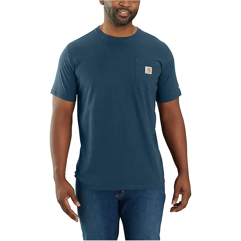 Carhartt Men's Force Relaxed Fit Midweight Short-Sleeve Pocket T-Shirt - Image 5
