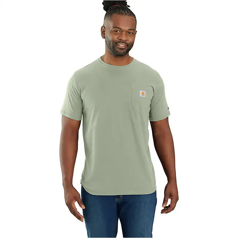 Carhartt Men's Force Relaxed Fit Midweight Short-Sleeve Pocket T-Shirt - Image 7
