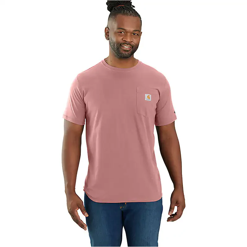 Carhartt Men's Force Relaxed Fit Midweight Short-Sleeve Pocket T-Shirt - Image 9