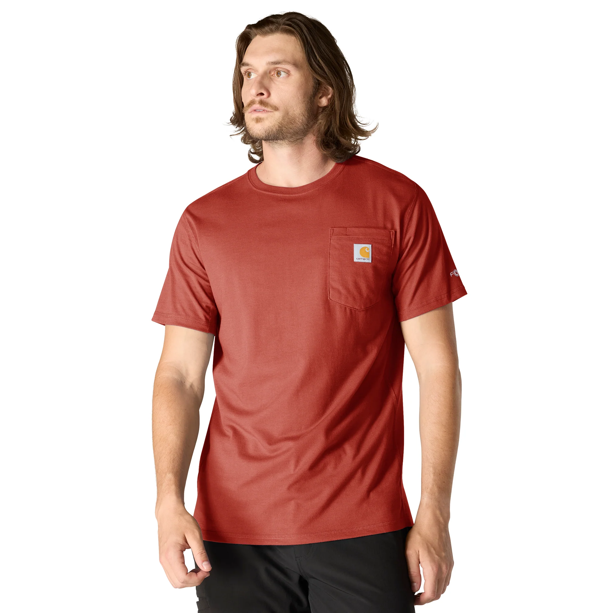 Carhartt Men's Force Relaxed Fit Short-Sleeve Pocket T-Shirt - Image 3