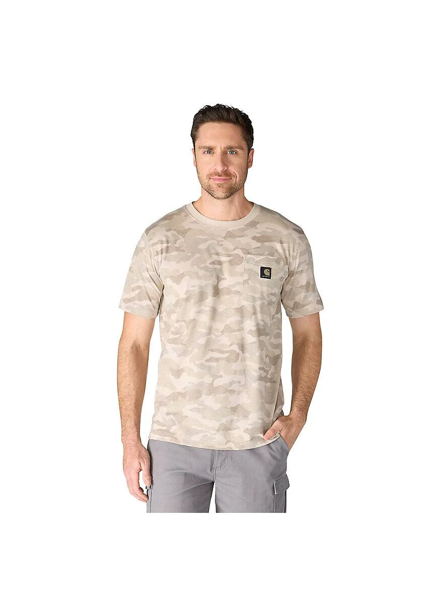 Carhartt Men's Irvine Relaxed Camo Short-Sleeve T-shirt