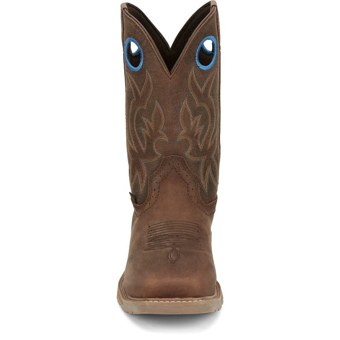Justin Men's All Around 11-Inch Waterproof Steel Toe Work Boot - Image 3