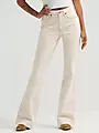 Wrangler Women's Retro Bailey High Rise Colorwash Trouser Jean