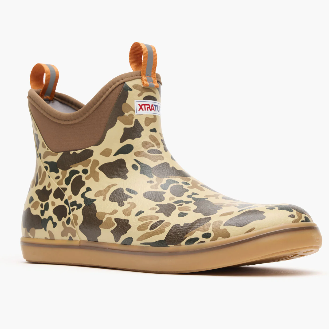 XTRATUF Men's 6 Inch Duck Camo Ankle Deck Boot